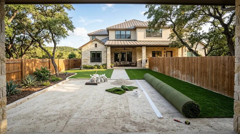 Residential Artificial Grass Installation San Antonio
