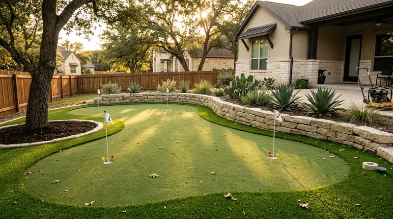 Putting Green Installation San Antonio